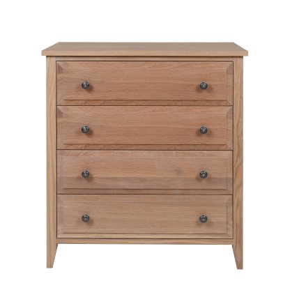 Hampton Chest 4 Drawer Oak