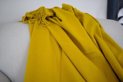 Throw Melody Plain Nugget Gold - Image 2