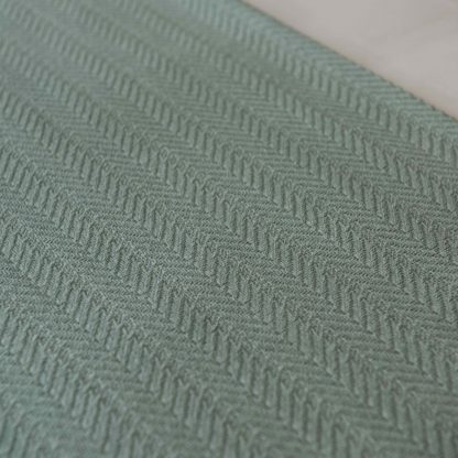 Chevron Cotton Blanket - Image 2