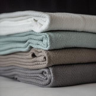 Chevron Cotton Blanket