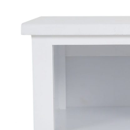 Hampton 2 Drawer Plasma TV Unit White - Image 2