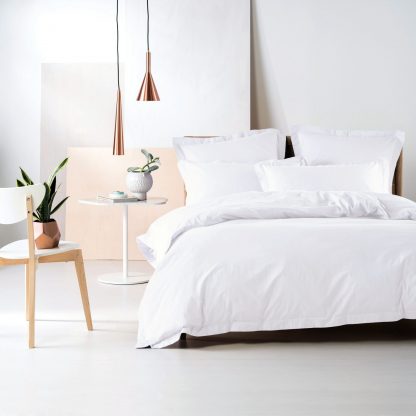 Linen House 250 Thread Count Cotton Percale Duvet Cover