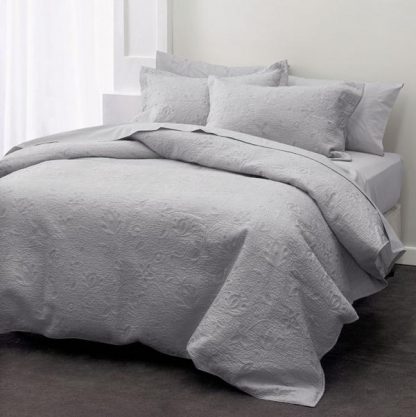 Linen House Quilt Chantel Grey