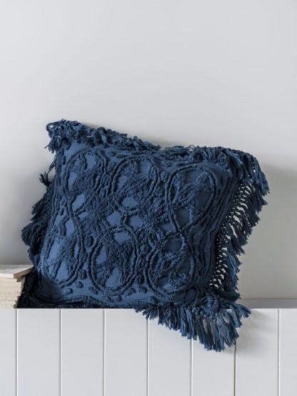 Linen House Somers Denim Bedspread - Image 4