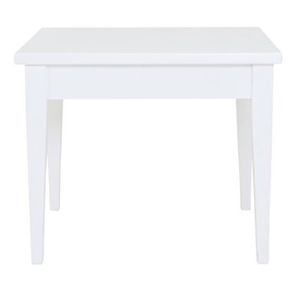 Hampton White Stool
