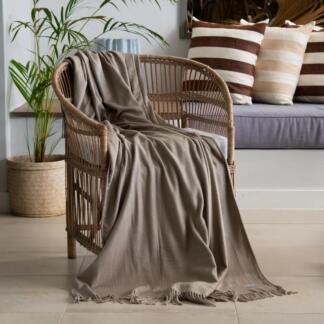 Throw Melody Plain Cobblestone