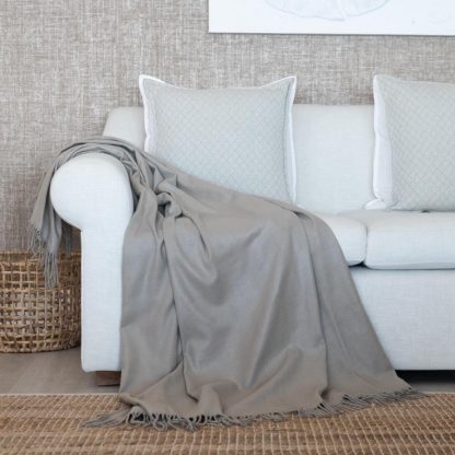 Throw Melody Plain Cobblestone