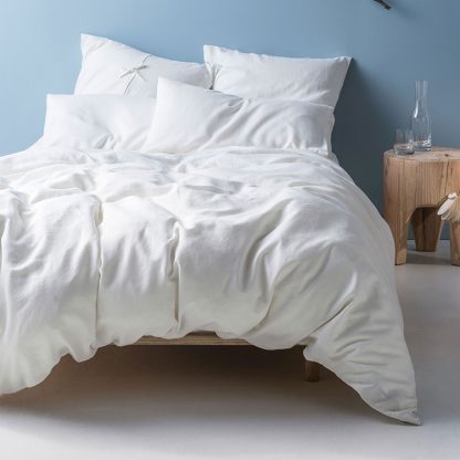 Linen House Nimes White Duvet Cover Set