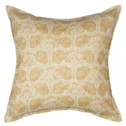 Arabesque Ochre Scatter Cushion
