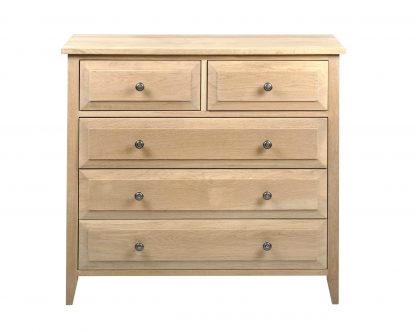 Hampton Chest 5 Drawer Oak