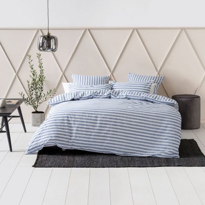 Linen House Charlie Denim Duvet Cover Set