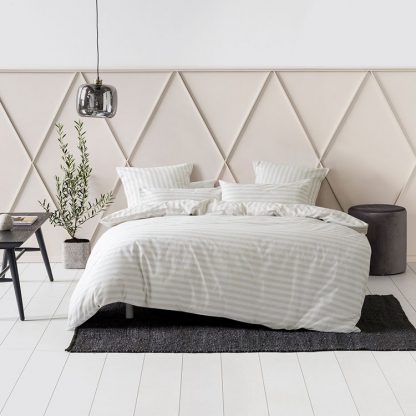 Linen House Charlie Taupe Duvet Cover Set