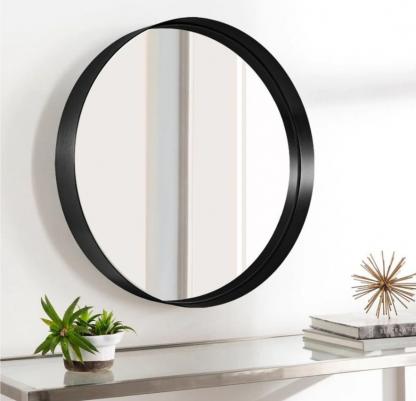 Deep Set Round Mirror