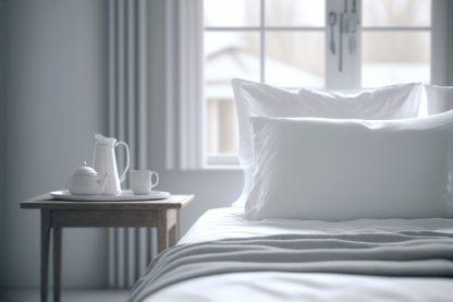 Amy 144 Thread Count Polycotton Flat Sheet
