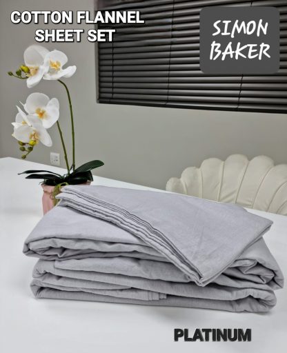 Brushed Cotton Flannel Winter Sheet Sets
