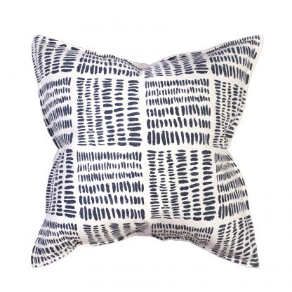 Indigo Hand Block Scatter Cushion