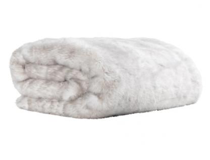 Yukon Fur Throw Creamy - Image 2