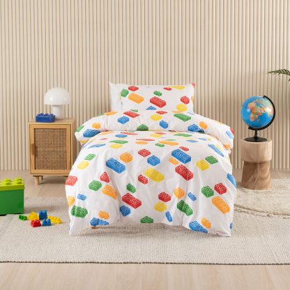 Block Party Duvet Cover Set