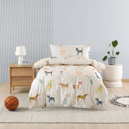 Dog Dreams Duvet Cover Set
