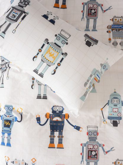 Retro Robot Duvet Cover Set - Image 2