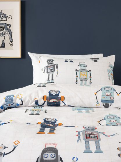 Retro Robot Duvet Cover Set - Image 3