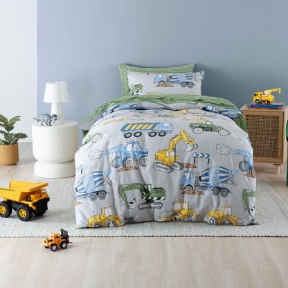 Bedtime Building Duvet Cover Set