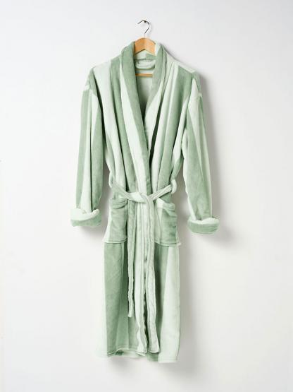 Linen House Ocean City Jade Bathrobe
