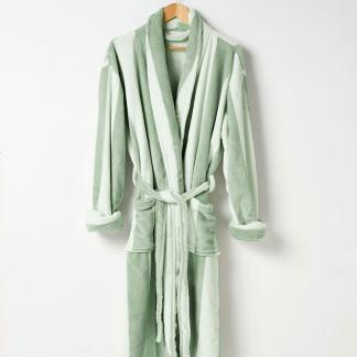 Linen House Ocean City Jade Bathrobe