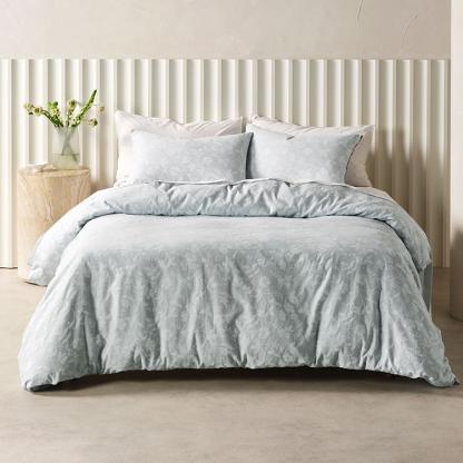 Linen House Athena Silver Duvet Cover Set