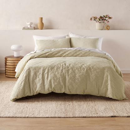 Linen House Rhea Stone Duvet Cover Set