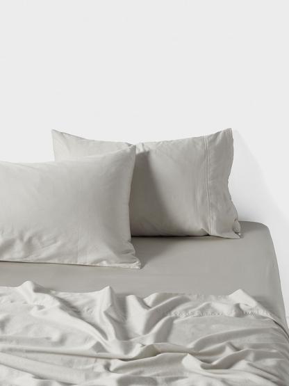 Linen House Surf Wash 400 Thread Count Pillowcases - Image 2
