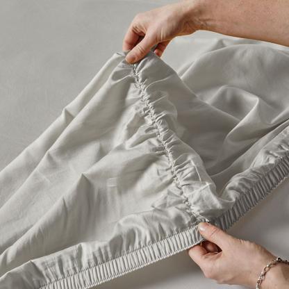 Linen House Surf Wash 400 Thread Count Fitted Sheets - Image 4