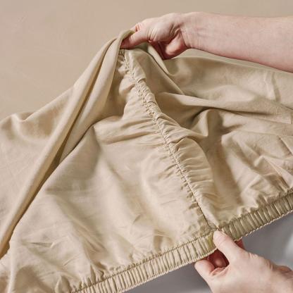 Linen House Surf Wash 400 Thread Count Fitted Sheets - Image 6