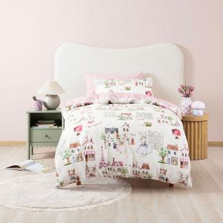 Paris Tails Duvet Cover Set