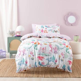 Mermaid Splash Duvet Cover Set
