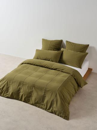 Linen House Jerome Olive Duvet Cover Set