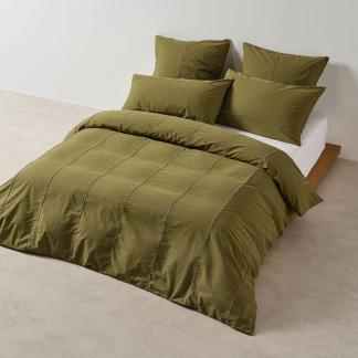 Linen House Jerome Olive Duvet Cover Set