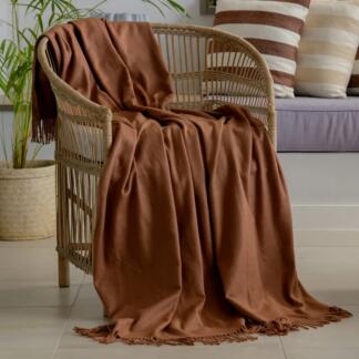 Throw Melody Plain Nutmeg